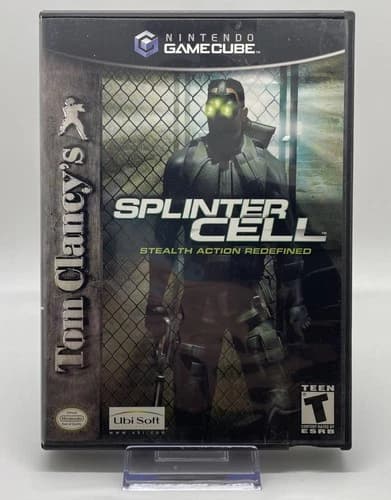 Tom Clancy's Splinter Cell (Nintendo GameCube, 2003) Complete With Manual