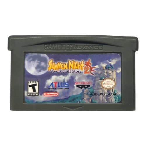 Summon Night 2: Swordcraft Story GBA Video Game Gameboy Advance 2004