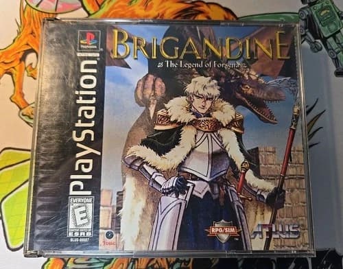 Brigandine: The Legend of Forsena (Sony PlayStation 1, 1999) CIB With Reg Card
