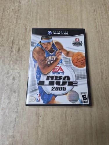 NBA Live 2005 Nintendo GameCube Complete CIB