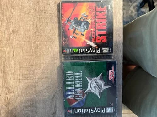 Allied General (Sony PlayStation 1, 1996) w/Soviet Strike