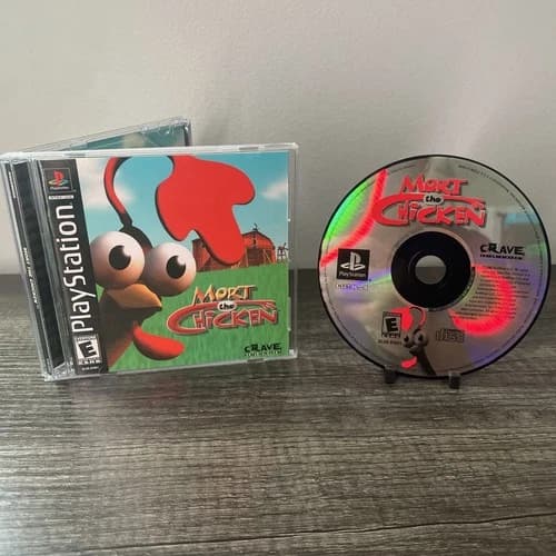 Mort the Chicken (PlayStation 1 PS1) CIB COMPLETE