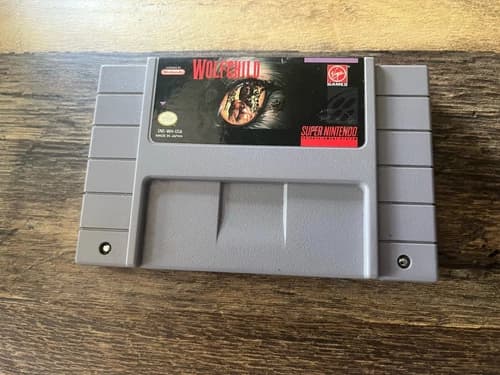 Wolfchild (Super Nintendo Game, 1993) Authentic SNES Tested Working