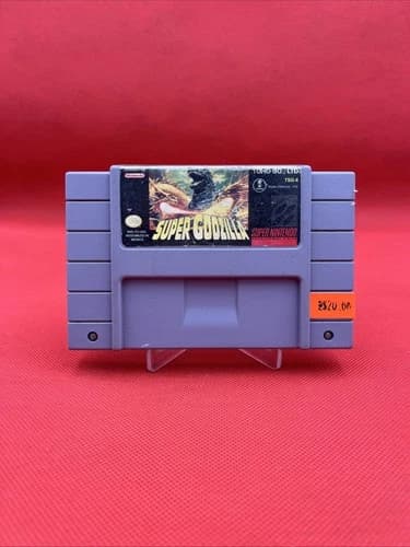 Super Godzilla (Super Nintendo Entertainment System, 1993) Tested Authentic