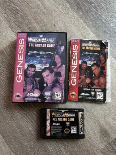 WWF WrestleMania: The Arcade Game (Sega Genesis, 1995)