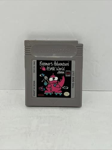 Boomer's Adventure in ASMIK World (Nintendo Game Boy, 1989) Cartridge Only