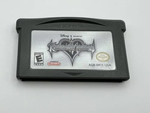 Kingdom Hearts Chain of Memories Game Boy Advance Official Cartridge Disney