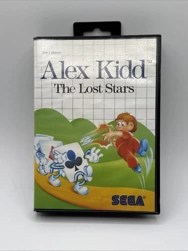 Alex Kidd: The Lost Stars (Sega Master System, 1988) Complete CIB