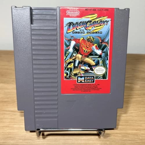 Dash Galaxy NES Game In The Alien Asylum