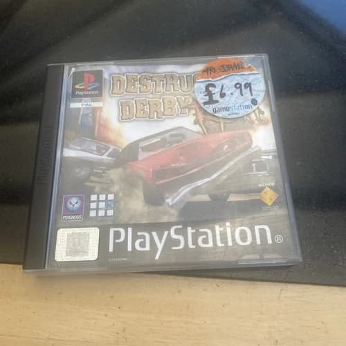 Playstation 1 Destruction Derby Raw