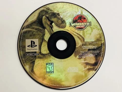 Warpath: Jurassic Park (Sony PlayStation 1) PS1, Disc Only! FREE SHIPPING (G)