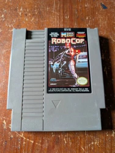 RoboCop (Nintendo Entertainment System, 1991) Video Game Cart Only NES