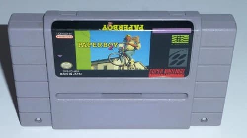 Paperboy 2 II (Super Nintendo SNES Authentic) Cleaned Tested Working Paper Boy