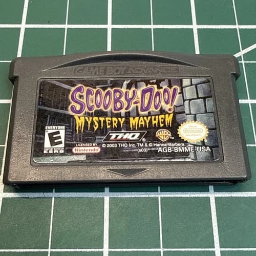 Scooby-Doo Mystery Mayhem (GameBoy Advance Nintendo 2003) GBA Authentic Tested