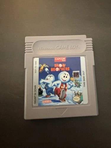 Snow Brothers Game Boy Original Nintendo Gameboy OEM Authentic NES Classic