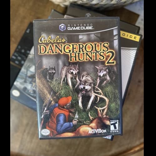 Cabela's Dangerous Hunts 2 Nintendo GameCube Activision Action T NTS