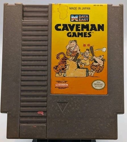 Caveman Games (Nintendo Entertainment System, 1990) Tested