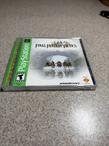 Final Fantasy Tactics Sony PlayStation 1 Greatest Hits Edition Cib