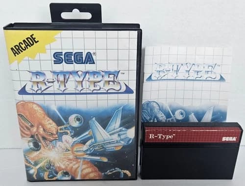 Sega Master System R-TYPE Complete in Box Adult Owned