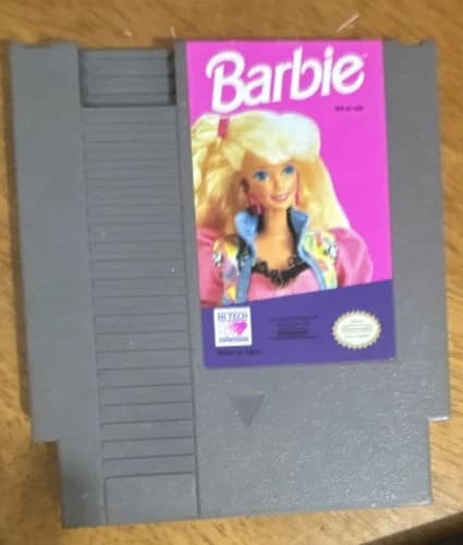 Barbie NES Game by Hi Tech Expressions Cartridge