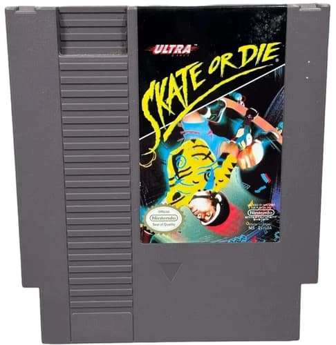Skate or Die - NES - TESTED - CART ONLY - FREE SHIPPINGS