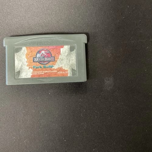 Jurassic Park Park Builder Nintendo Game Boy Advance GBA Cart Only Tested