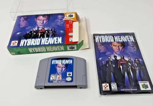Hybrid Heaven N64 CIB Excellent