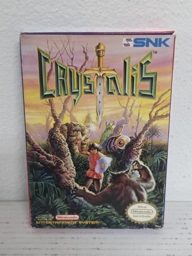 Crystalis - Nintendo NES CIB SNK JRPG VG