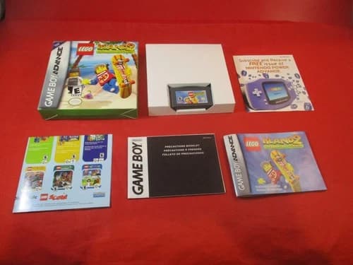 Lego Island 2 The Brickster's Revenge Nintendo Game Boy Advance COMPLETE w/Box K