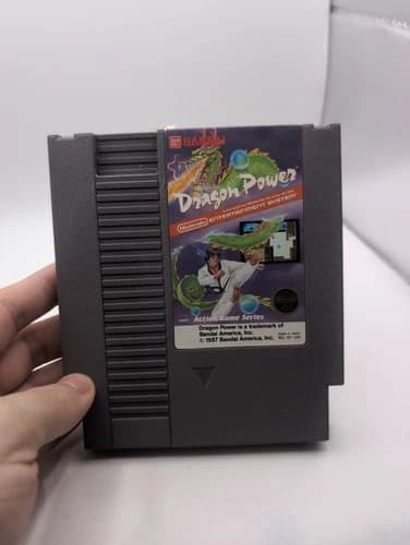 Dragon Power Nintendo Entertainment System NES Tested Working