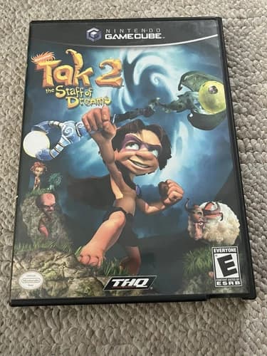Tak 2: The Staff of Dreams (Nintendo GameCube, 2004) CIB Complete w/Manual Works