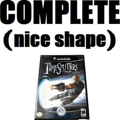 GAMECUBE TimeSplitters:Future Perfect 2005 COMPLETE (Case+Booklet+Disc) nintendo