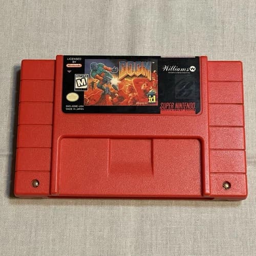 Doom - SNES | Loose Cartridge Only | Tested & Working