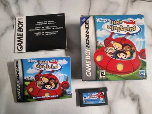 COMPLETE Disney's Little Einsteins (Nintendo Game Boy Advance, 2006) Tested