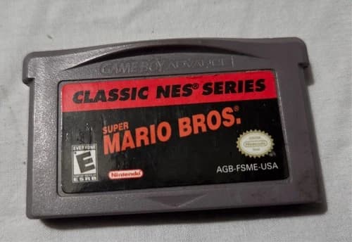 Super Mario Bros. Classic NES Series (Nintendo Game Boy Advance, 2004) Tested