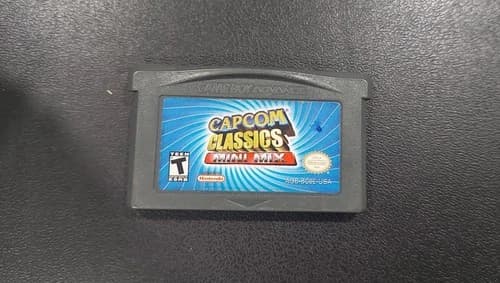 Capcom Classics Mini Mix (Nintendo Game Boy Advance GBA 2006) Mighty Final Fight