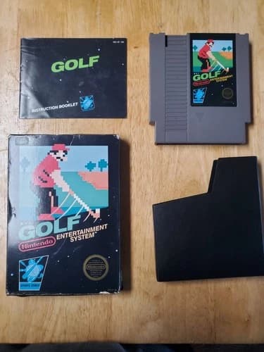 NES Black Box Game Golf CIB
