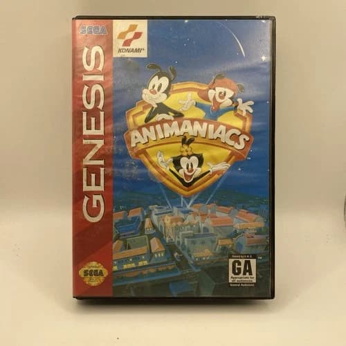 Animaniacs (Sega Genesis, 1994) CIB Tested Working