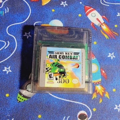 Army Men: Air Combat (Nintendo Game Boy Color, 2000) Authentic & Tested