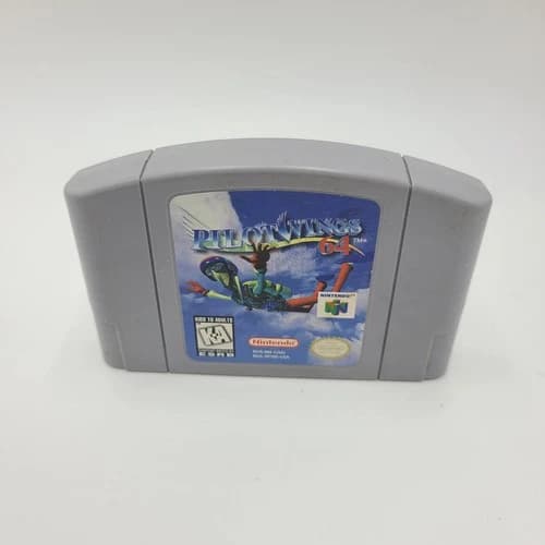 Pilotwings 64 (Nintendo 64, 1996) Pilot Wings N64 Authentic Cartridge only