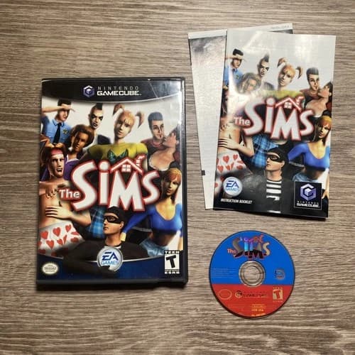 The Sims (GCN Nintendo GameCube, 2003) CIB Complete in Box EA Games