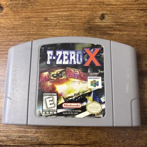 F-Zero X (Nintendo 64 N64, 1998) Authentic Tested