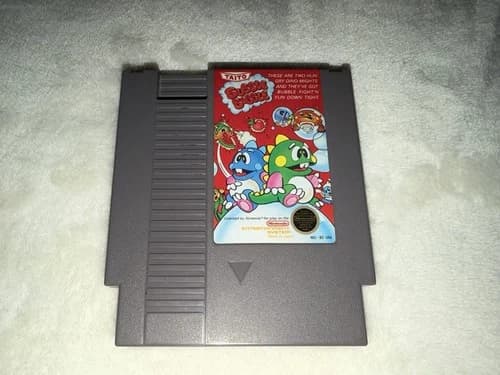 Taito Bubble Bobble (Nintendo NES, 1988) Used
