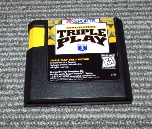Triple Play Gold Edition for Sega Genesis Fast Shipping! Authentic