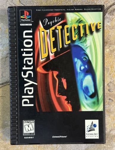 Psychic Detective - Sony PlayStation 1 PS1 - CIB **BEAUTIFUL**