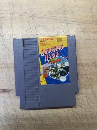 Nintendo Nes Shooting Range Game Authentic Cartridge