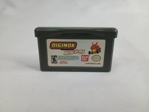 Digimon Racing Nintendo Game Boy Advance 2004 GBA Tested working