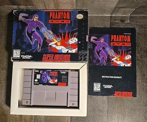 Phantom 2040 (Super Nintendo SNES Complete in Box CIB
