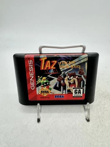 Taz in Escape from Mars Sega Genesis Cartridge Only Tested Working