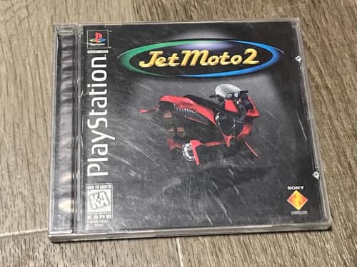 Jet Moto 2 Playstation 1 PS1 Complete CIB Authentic